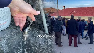 Korçë, banorët e fshatit Kuç i Zi në protestë për mungesë të ujit të pijshëm ABC News Albania