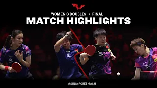 Wang Manyu/Sun Yingsha vs Chen Meng/Wang Yidi | WD Final | Singapore Smash 2023