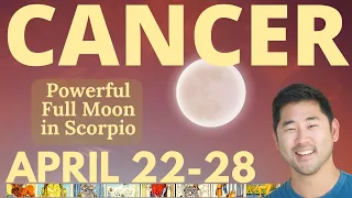 Cancer - EXPECT HUGE ABUNDANCE THIS WEEK! DESTINY IS CALLING! 🌠  APRIL 22-28 Tarot Horoscope ♋️