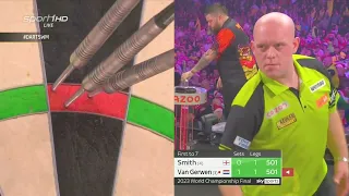 Das beste Leg aller Zeiten - 17 perfekte Darts in 1 Minute - Michael Smith:MvG WM Finale 2023