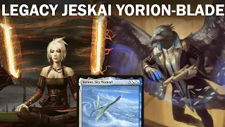 MEET THE HOMIES! Legacy Jeskai Yorion Stoneblade Control with Ledger Shredder Breacher Undoing MTG