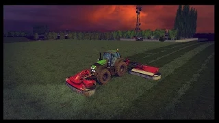 Farming Simulator 15 покос травы  на карте Ulyanivka