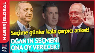 Seçime Günler Kala Çarpıcı Anket! Sinan Oğan'ın Seçmeni İkinci Turda Ona Oy Verecek!