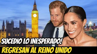 NOTICIA INESPERADA! PRÍNCIPE HARRY y MEGHAN MARKLE ABANDONAN ESTADOS UNIDOS, REGRESAN a REINO UNIDO!