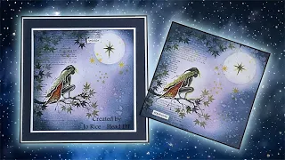 Star Gazing with Raven by Jo Rice - A Lavinia Stamps Tutorial
