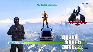 GTA 5  Dispatch III martin And Fortnite Dance