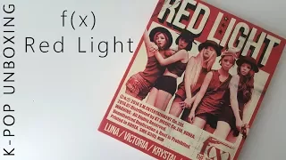 f(x) Red Light Wild Cat Version (+ Photocard Reveal) | Unboxing