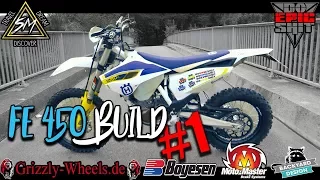 Husqvarna Fe450 Supermoto Build | The Beginning |