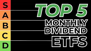 The TOP 5 Monthly Dividend ETFs You've Never Heard Of