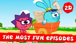 KikoRiki 2D | Most Fun episodes | Cartoon for Kids