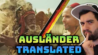 Learn German with Rammstein - Ausländer: English translation and meaning of the lyrics explained