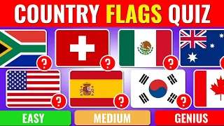 Can you name these country flags! | Geography quiz