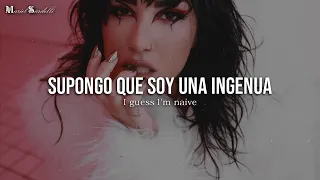 • Cry Baby (Official Demo) - Demi Lovato || Letra en Español & Inglés | HD