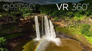 Wailua Falls Virtual Tour | VR 360° Travel Experience | Kauai, Hawaii Hawai'i