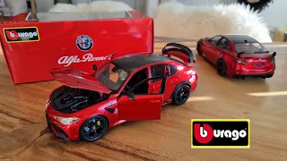 Is it better than the one from Solido? 🤔 Bburago Alfa Romeo Giulia GTA M  #diecast #car