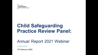 WEBINAR: Key practice themes to make a difference in protecting children from abuse and neglect