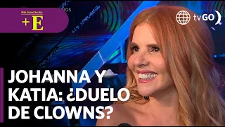 Will Katia Palma and Johanna San Miguel participate in a clown duel? | Más Espectáculos (TODAY)