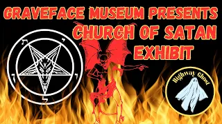 Church of Satan Exhibit at Graveface Museum