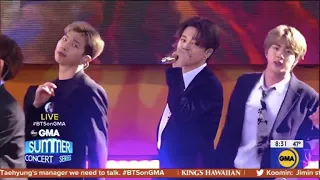 BTS (방탄소년단) Boy With Luv '작은 것들을 위한 시 - Good Morning America