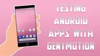 Testing andoird apps from Android studio in genymotion