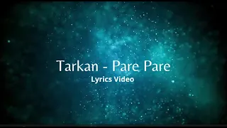 Tarkan - Pare Pare | English Lyrics