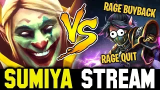 Counterpick ➡ Rage Buyback ➡ Rage Quit | Sumiya Invoker Stream Moment #1080