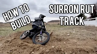 How to Build a Surron Turn Track! This Will Help Your Cornering Skills!