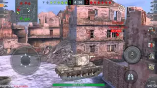 World of Tanks Blitz KV-2 5kills Master