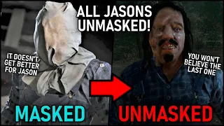 ALL JASONS UNMASKED - Friday the 13th All Jasons Unmasked Compared in the Friday the 13th Game 2023