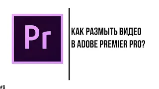 Как сделать размытие видеоролика в Adobe Premier Pro? Размытое видео за 1 минуту!