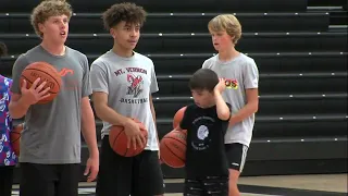 Mt. Vernon High School Holds Camp with Former Basketball Head Coach