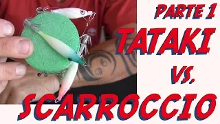 TATAKI VS. SCARROCCIO PART.1🦑CONSTRUCTION OF LENSES🦑SQUID CHALLENGE with 2 DIFFERENT TECHNIQUES