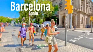 Barcelona, Spain 🇪🇸 - September 2021 - 4K-HDR Walking Tour (▶129min)