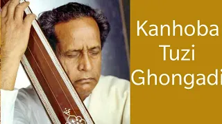 Sri Bheemsen Joshi Singing "Kanhoba Tuzi Ghongadi", Marathi Abhang - Live performance