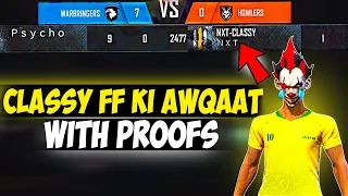 Classy ff Ki Awqaat With Proofs | Reply to classy free fire about Pakistan