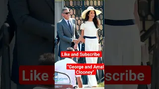 George and Amal Clooney