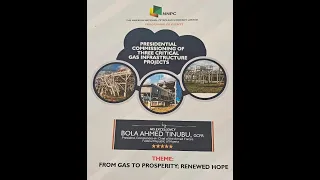 [LIVE] IMO: PRESIDENTIAL [VIRTUAL] COMMISSIONING OF GAS INFRASTRUCTURE PROJECT