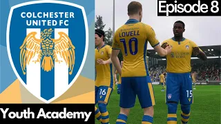 SEASON ENDING INJURY!! | FC 24 YOUTH ACADEMY CAREER MODE EP8 | Colchester United