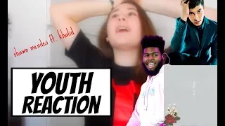 Reacting To Youth// Shawn Mendes FT. Khalid