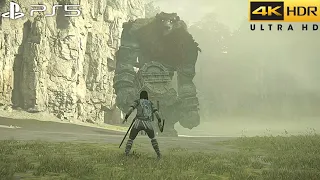 Shadow of the Colossus (PS5) 4K 60FPS HDR Gameplay - (Full Game)