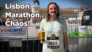 I ran the Lisbon Marathon (it was chaotic)