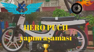 🏆2005 kanuni HERO PUCH yapım aşaması restarasyon  🛠️🇹🇷