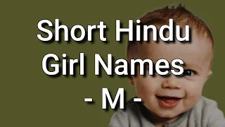 50 Short Hindu Girl Names and Meanings, Starting With M @allaboutnames