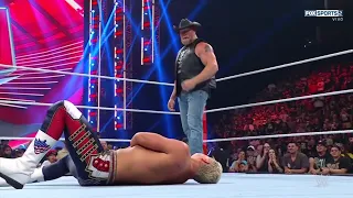 Brock Lesnar ataca brutalmente a Cody Rhodes antes de SummerSlam 2023 - WWE Raw 31/07/2023 (Español)