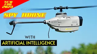 New SPY DRONE HELI is back with Artificial Intelligence - Review of C127AI