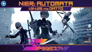 NIER AUTOMATA en 1:34:25 par Datto (Fin A) | SPEEDONS