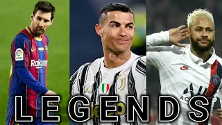 Messi / Ronaldo / Neymar.  " LEGENDS NEVER DIE " Skills. Goals and Dribbling.