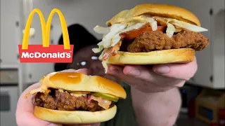 McDonald’s new Bacon Cajun ranch McCrispy sandwich review