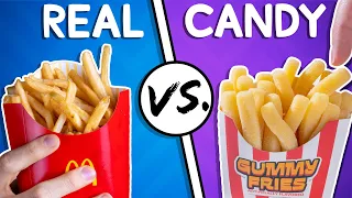 We Try the Ultimate Real vs Candy Challenge #3