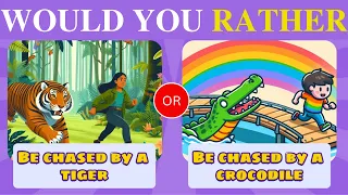 Would You Rather...? Animal Edition 🦄🐈🦋 | Fun and Adorable Choices | scienceye